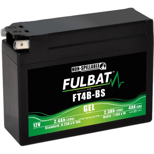 GELOVÝ AKUMULÁTOR FULBAT FT4B-BS GEL