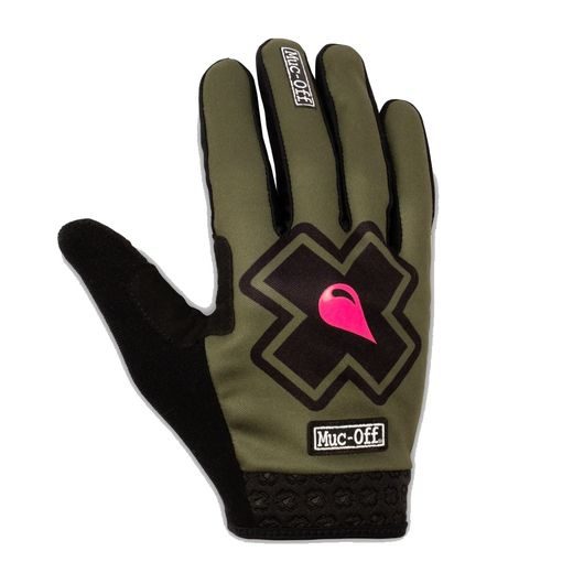 MTB GLOVES MUC-OFF 20501 ZELENÁ S