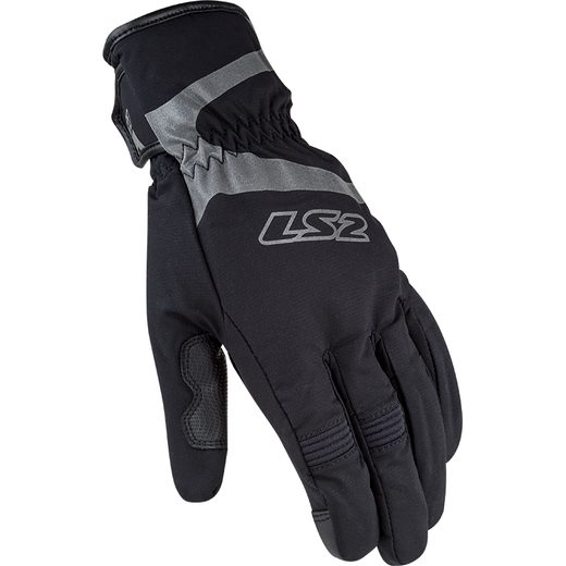 LS2 URBS MAN GLOVES BLACK