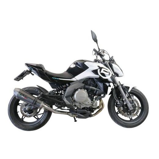 SLIP-ON EXHAUST GPR GP EVO4 CF.6.CAT.GPAN.PO CARBON LOOK INCLUDING REMOVABLE DB KILLER, LINK PIPE AND CATALYST