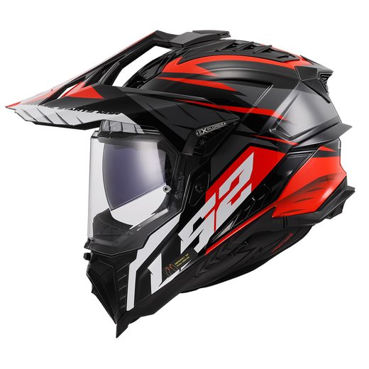 LS2 MX701 EXPLORER SPIRE BLACK TITANIUM RED-06