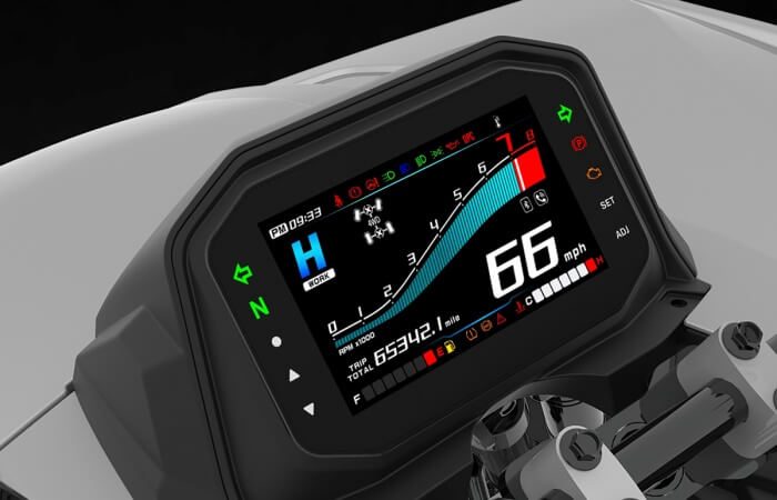 Veľký farebný TFT displej