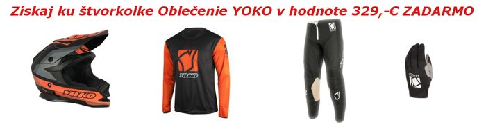 Oblečenie YOKO k štvorkolke