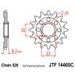 REŤAZOVÉ KOLIEČKO JT JTF 1446-13SC 13 ZUBOV,520 SELF CLEANING LIGHTWEIGHT