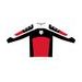 FOX 180 NITRO JERSEY - EXTD SIZES - M, FLUO RED MX24