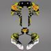 GRAPHIC STICKER KIT FOR SEGWAY AT5-L GREEN