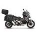 SET OF SHAD TERRA TR40 ADVENTURE SADDLEBAGS AND SHAD TERRA ALUMINIUM TOP CASE TR55 PURE BLACK, INCLUDING MOUNTING KIT SHAD HONDA X-ADV 750