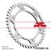 REŤAZOVÁ SADA D.I.D CHAIN - STRIEBORNÝ CHAIN 520 ZVM-X, X-RING (X, NX, QX, XS), CHK FRONT SPROCKET SUPERSPROX, CHK REAR SPROCKET JT PRE HYOSUNG GT 250 COMET 2006-2009
