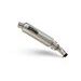 MID-FULL SYSTEM EXHAUST GPR INOX ROUND CO.D.43.IT BRUSHED STAINLESS STEEL INCLUDING DUAL SILENCERS