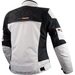 LS2 SHADOW LADY JACKET LIGHT GREY BLACK ORANGE