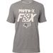 FOX CZAR SS AIRLINE TEE, HEATHER DARK GREY, LFS18F