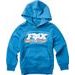 FOX YOUTH THROWBACK PULLOVER, DUSTY BLUE, LFS18F