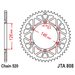 REŤAZOVÁ SADA EK - STRIEBORNÝ CHAIN 520 SRX, X-RING (X, NX, QX, XS), CHK FRONT SPROCKET JT, CHK REAR SPROCKET JT PRE SUZUKI RM 250 2000-2003