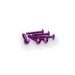 SKRUTKY PUIG ANODIZED 2543L VIOLET M6 X 30MM (6PCS)