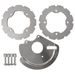 DISC AND SPROCKET COVER KIT - YAMAHA YFZ 450R