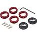 ODI GRIPS SET LOCK JAW CLAMPS W/SNAP CAPS - RED