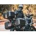 COMPLETE SET OF SHAD TERRA TR40 ADVENTURE SADDLEBAGS AND SHAD TERRA BLACK ALUMINIUM 55L TOPCASE, INCLUDING MOUNTING KIT SHAD BMW F750 GS / F850 GS