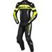 2PCS SPORT SUIT IXS LD RS-700 X70021 BLACK-YELLOW-WHITE 56H