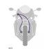 RACE -PREDOK-SADA VENHILL POWERHOSEPLUS SUZ-11010F-YE (2 HADICE V SADE) ŽLTÉ HADICE, CHRÓMOVÉ KONCOVKY