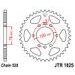 REŤAZOVÁ SADA EK - STRIEBORNÝ CHAIN 520 SRX, X-RING (X, NX, QX, XS), CHK FRONT SPROCKET SUPERSPROX, CHK REAR SPROCKET JT PRE SUZUKI DR 750 BIG 1988