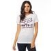 FOX DRIPS SS CREW TEE, WHITE, LFS18F