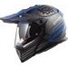 LS2 MX436 PIONEER QUARTERBACK MATT TITANIUM BLUE