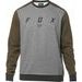 FOX DESTRAKT CREW FLEECE, HEATHER GRAPHITE, LFS18F