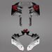 GRAPHIC STICKER KIT FOR SEGWAY AT5-L GREY