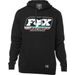 FOX THROWBACK PULLOVER FLEECE, BLACK, LFS18F