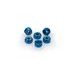 NUTS PUIG ANODIZED 0735A MODRÁ M5 (6PCS)