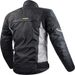 LS2 SHADOW MAN JACKET BLACK TITANIUM H-V YELLOW