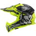 LS2 MX437 FAST EVO CRUSHER BLACK H-V YELLOW