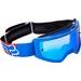 FOX MAIN SKEW GOGGLE - SPARK - OS, WHITE/RED/BLUE MX22