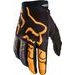 FOX YTH 180 SKEW GLOVE - YXS, BLACK/GOLD MX22