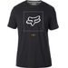 FOX CRASS SS AIRLINE TEE, BLACK/GREY, LFS18F