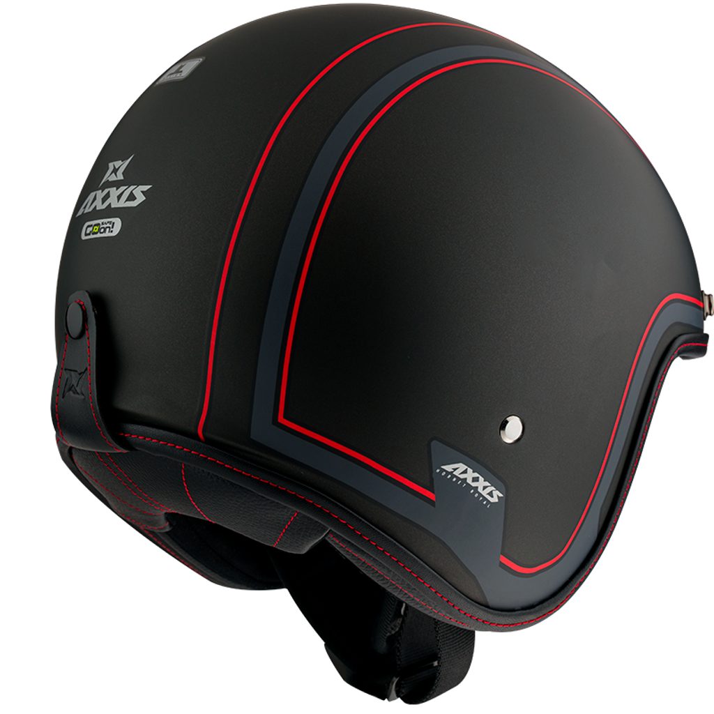 Otvorená helma JET AXXIS HORNET SV ABS royal B1 matná čierna S - AXXIS -  JET prilby: HORNET s Clonou - s grafikou- Prilby AXXIS - 109.90 € -  BBmoto.sk