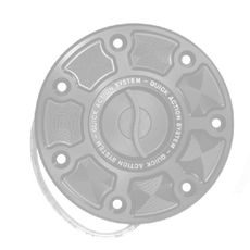 FUEL CAP WITH QUICK ACTION SYSTEM ACCOSSATO FC011 IN CNC-WORKED ALUMINIUM ZLATÁ