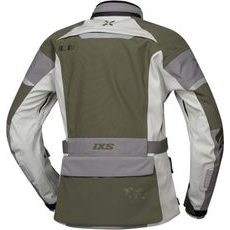 WOMEN'S LAMINATED JACKET IXS VENTURE-STX 1.0 X2-011605 LIGHT GREY-OLIVE DS
