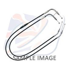 THROTTLE CABLE (PAIR) VENHILL Y01-4-211 S NÍZKYM TRENÍM ČIERNA