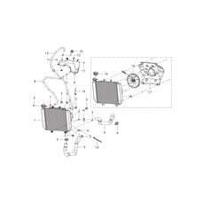 COOLING SYSTEM ASSY.