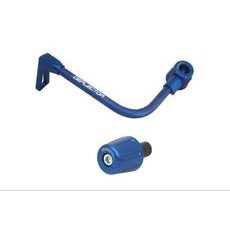 LEVER GUARD ACCOSSATO WITH BLUE HOSE AND JOINT LEFT, ALUMINIUM