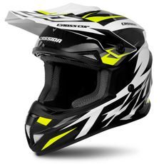 PRILBA CASSIDA CROSS CUP TWO - WHITE/FLUO/BLACK