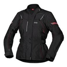 TOUR WOMEN'S JACKET IXS LIZ-ST X55050 ČIERNO-ČERVENÁ DM