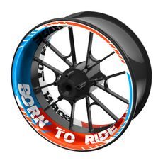 POLEP PREMIUM PRO BORN TO RIDE BLUE & ORANGE