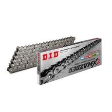 REŤAZOVÁ SADA D.I.D CHAIN - STRIEBORNÝ CHAIN 530 ZVM-X, X-RING (X, NX, QX, XS), CHK FRONT SPROCKET JT CHK RUBBER CUSHIONED, CHK REAR SPROCKET JT PRE YAMAHA FZS 1000 FAZER 2001-2005