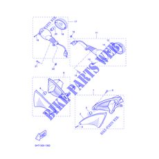 SMEROVKA XQ 125 MAXSTER PREDNÁ PRAVÁ OEM 5HT-H3320-00