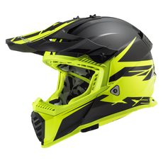 MX437 FAST EVO ROAR MATT BLACK YELLOW