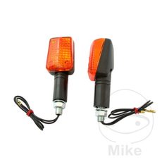 BLINKER JMP BL 0537 DLHÉ ČIERNA S ŽLTÝM SKLEM