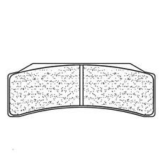 BRZDOVÉ OBLOŽENIE CL BRAKES 1251 C60