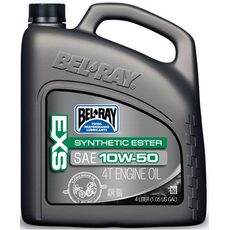 MOTOROVÝ OLEJ BEL-RAY EXS FULL SYNTHETIC ESTER 4T 10W-50 4 L